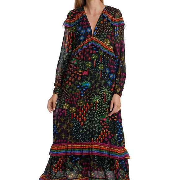 FARM Rio Dresses & Skirts - Farm Rio Fruit Garden Maxi Dress